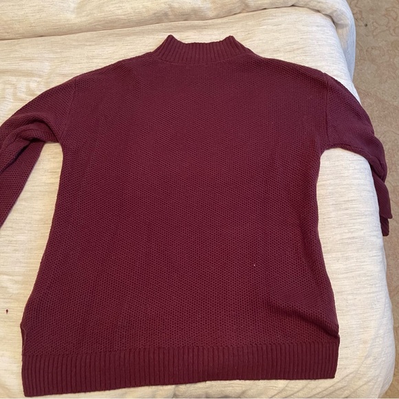Halogen Maroon Pocket Sweater - Picture 7 of 7